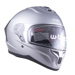Casque touring de moto avec visière anti-rayures relevable et design aérodynamique