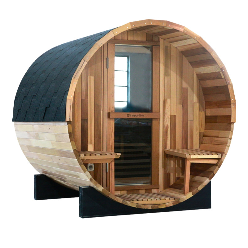 Sauna baril à usage domestique pour jardin 4 personnes