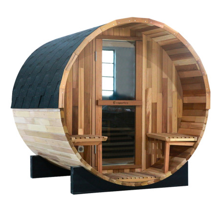 Sauna baril à usage domestique pour jardin 4 personnes