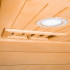 Cabine de sauna infrarouge pour 1 personne avec ioniseur d'oxygène et 7 modes de lumières - Usage domestique