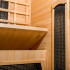 Cabine de sauna infrarouge pour 1 personne avec ioniseur d'oxygène et 7 modes de lumières - Usage domestique