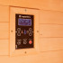 Cabine de sauna infrarouge pour 1 personne avec ioniseur d'oxygène et 7 modes de lumières - Usage domestique