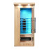 Cabine de sauna infrarouge pour 1 personne avec ioniseur d'oxygène et 7 modes de lumières - Usage domestique