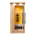 Cabine de sauna infrarouge pour 1 personne avec ioniseur d'oxygène et 7 modes de lumières - Usage domestique