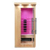 Cabine de sauna infrarouge pour 1 personne avec ioniseur d'oxygène et 7 modes de lumières - Usage domestique