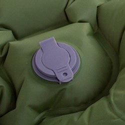 Tapis gonflable en nylon pour 1 personne - Le matelas gonflable parfait pour un sommeil confortable en voyage