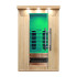 Sauna infrarouge en bois pour 2 personnes avec 7 modes de luminothérapie et ioniseur d'air - Utilisation en intérieur