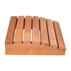 Appui-tête en bois pour sauna - Relaxation et bien-être ultime