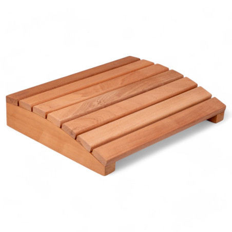 Repose-tête en bois pour sauna