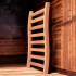 Dossier en bois pour sauna - Confort optimal et soutien dorsal parfait pour votre détente