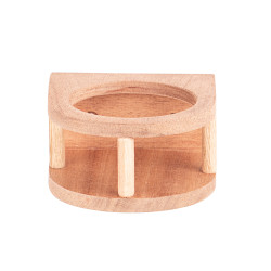 Porte-gobelet en bois pour sauna - Accessoire pour espace de relaxation et  établissements bien-être