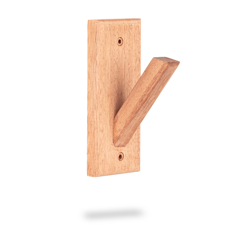 Porte-manteau en bois pour sauna