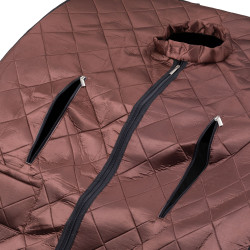 Sauna infrarouge portable pour usage à domicile avec coussin chauffant pour les pieds et chaise - Bien-être et détente