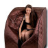 Sauna infrarouge portable pour usage à domicile avec coussin chauffant pour les pieds et chaise - Bien-être et détente