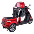 Scooter électrique sans permis à trois roues pour deux personnes - Autonomie de 60 km et vitesse max 25 km/H