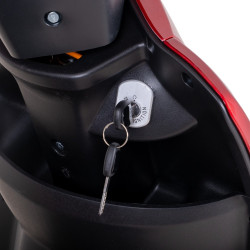 Scooter électrique sans permis à trois roues pour deux personnes - Autonomie de 60 km et vitesse max 25 km/H