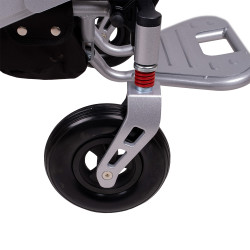 Fauteuil roulant pliable à propulsion électrique 500 W - Vitesse maximale 6 km/h et portée de 24 km