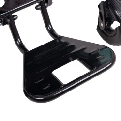 Fauteuil roulant motorisé 700 W avec contrôle par joystick et télécommande - Autonomie 24 km et vitesse ajustable jusqu'à 6 km/h