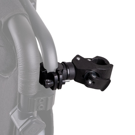 Support de canne pour fauteuil roulant électrique