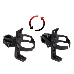 Porte-bouteille pour fauteuil roulant, scooter et vélo - Angle réglable