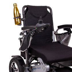 Porte-bouteille pour fauteuil roulant, scooter et vélo - Angle réglable