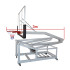 Panier de basket-ball mobile avec cerceau réglable en hauteur - Système de pliage pour un panier de basket compact