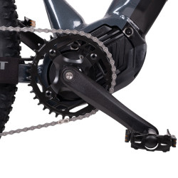 Vélo de montagne électrique avec roues de 29" et freins hydraulique - Batterie 630 W à portée de 150 km et moteur 250 W