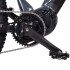 Vélo de montagne électrique avec roues de 29" et freins hydraulique - Batterie 630 W à portée de 150 km et moteur 250 W