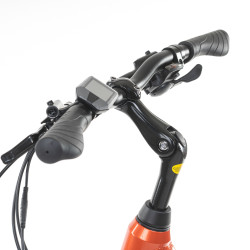 Vélo électrique de ville 28" autonome jusqu'à 150 km avec moteur 250 W et 5 modes d'assistance