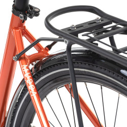 Vélo électrique de ville 28" autonome jusqu'à 150 km avec moteur 250 W et 5 modes d'assistance