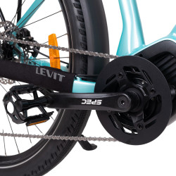 Vélo de trekking électrique 27,5" avec moteur de 250 W et batterie de 630 Wh - 10 vitesses et 5 modes d'assistance