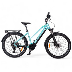 Vélo de trekking électrique 27,5" avec moteur de 250 W et batterie de 630 Wh - 10 vitesses et 5 modes d'assistance