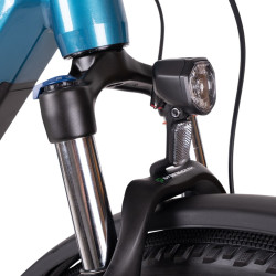 Vélo électrique de randonnée 29" avec batterie haute capacité et freins à disque hydrauliques - Suspension de haute qualité