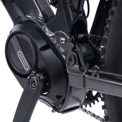Vélo de montagne électrique tout suspendu avec roues 29" et batterie haute capacité - Fourche à suspension pneumatique