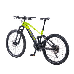 Vélo de montagne électrique tout suspendu avec roues 29" et batterie haute capacité - Fourche à suspension pneumatique