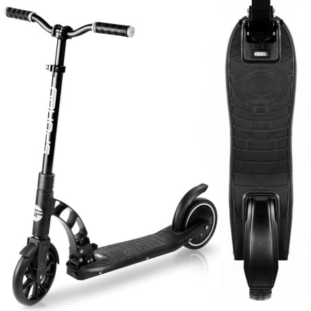 Trottinette électrique MOBIUS design noir 250W réglable en hauteur