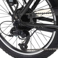 Vélo électrique pliable pour déplacements urbains avec roues de 20" et autonomie de batterie de 70 km - Moteur 250 W