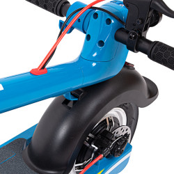 Trottinette électrique pliable avec planche rétroéclairé et autonomie jusqu'à 40 km - 25 km/h maximum