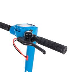 Trottinette électrique pliable avec planche rétroéclairé et autonomie jusqu'à 40 km - 25 km/h maximum