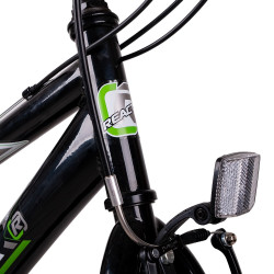 Vélo pour enfants de 8 à 12 ans avec 18 vitesses et roues de 24 pouces - Cadre en acier 15 kg
