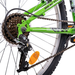 Vélo pour enfants de 8 à 12 ans avec 18 vitesses et roues de 24 pouces - Cadre en acier 15 kg