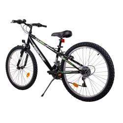 Vélo pour enfants de 8 à 12 ans avec 18 vitesses et roues de 24 pouces - Cadre en acier 15 kg