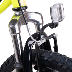 Vélo à suspension intégrale pour enfants de 6 à 9 ans avec roues de 20" - 6 vitesses pour terrains difficiles