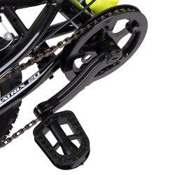 Vélo à suspension intégrale pour enfants de 6 à 9 ans avec roues de 20" - 6 vitesses pour terrains difficiles