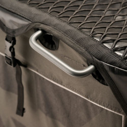Remorque utilitaire pliable de vélo 118 litres avec couvercle et roues de 20" amovibles - Charge max 45 kg et tissu imperméable