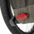 Remorque utilitaire pliable de vélo 118 litres avec couvercle et roues de 20" amovibles - Charge max 45 kg et tissu imperméable