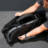 Remorque utilitaire à suspension inférieure avec capacité de charge de 45 kg - 118 Litres