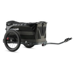 Remorque utilitaire à suspension inférieure avec capacité de charge de 45 kg - 118 Litres