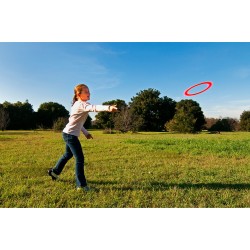 Frisbee aérodynamique souple ultra performant - 25 cm de diamètre