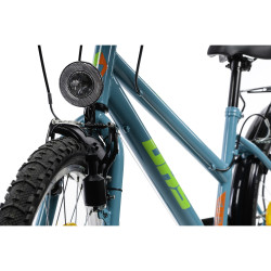 Vélo pour enfants 24" à 6 vitesses et fonctions de sécurité - Éclairage avant et béquille
